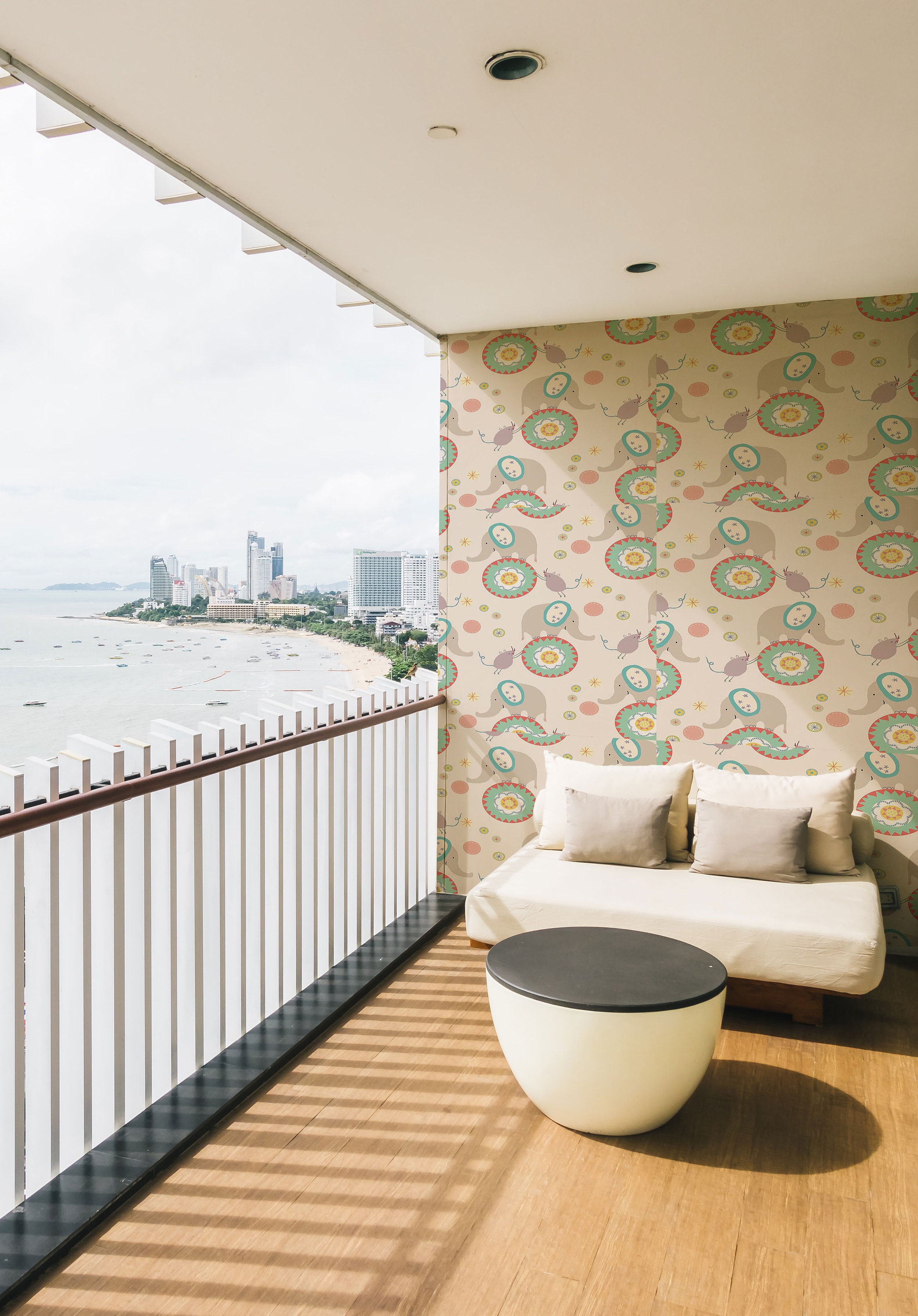 Elephant Elephant Removable Wallpaper Peel and Stick Mural Etsy