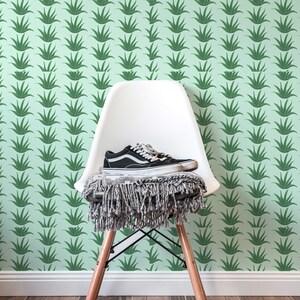 Aloe | Aloe Removable Wallpaper | Peel and Stick mural | Wall Decor #93