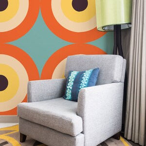 Owl Eyes | Owl Eyes Removable Wallpaper | Peel and Stick mural | Wall Decor #218