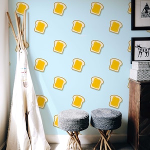 Toast / Design del pane / Sbuccia e attacca / Senza PVC / Tradizionale #114