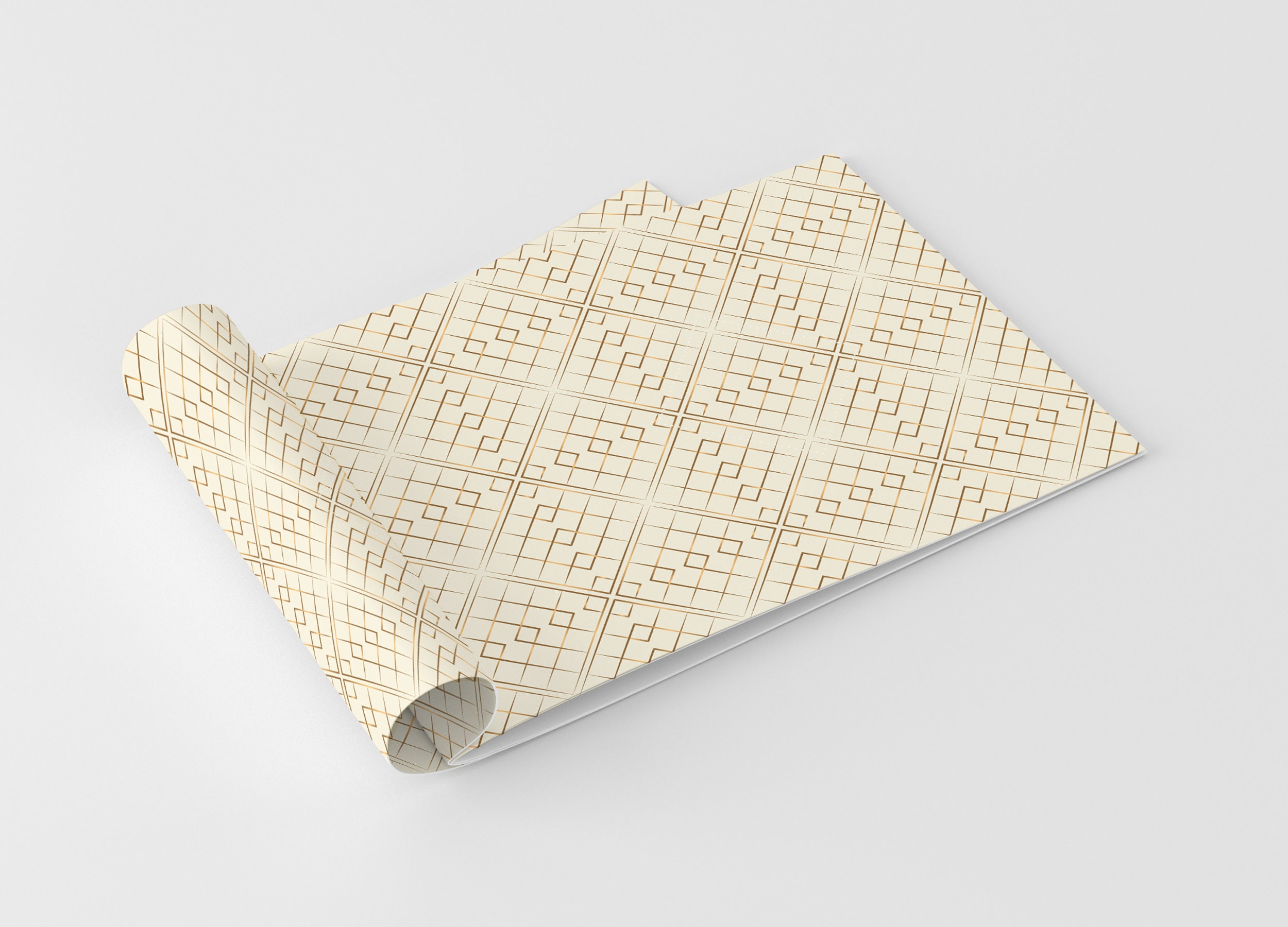 Geometric Peel and Stick Wallpaper | Removable Wall Mural | Geometric ...