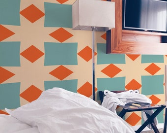 New Stars Peel and Stick Wallpaper | Removable Wall Mural | New Stars Accent Wall Decor | Self Adhesive Wallpaper