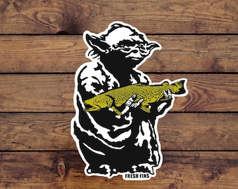 Fly Fishing Decal Sticker 500-11