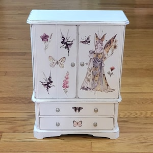 Butterfly Fairies,  Large Jewelry Box