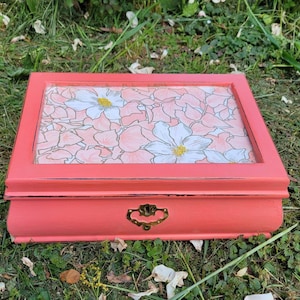 Peach Blossom Jewelry Box