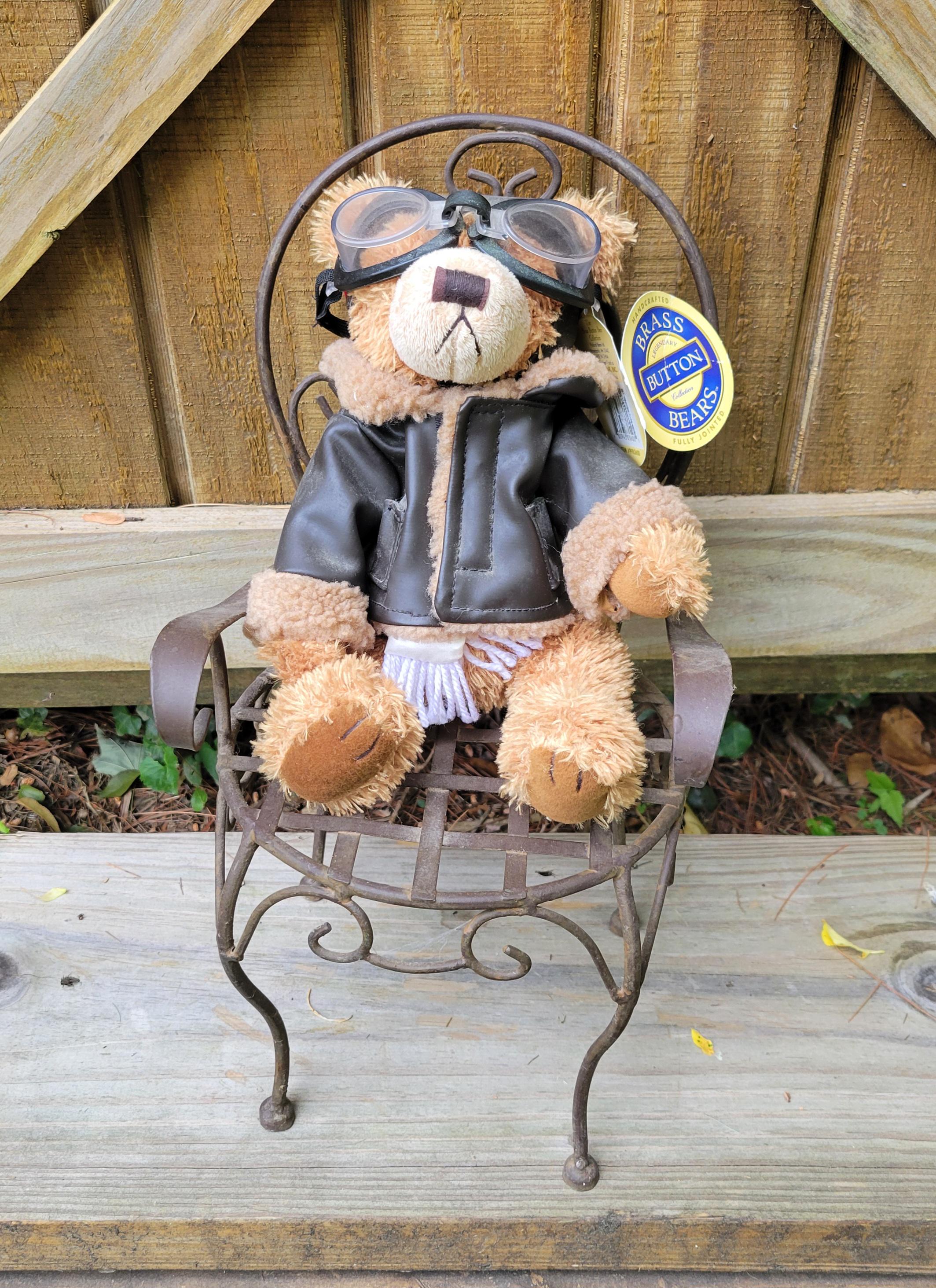 Brass Button Bears - Etsy