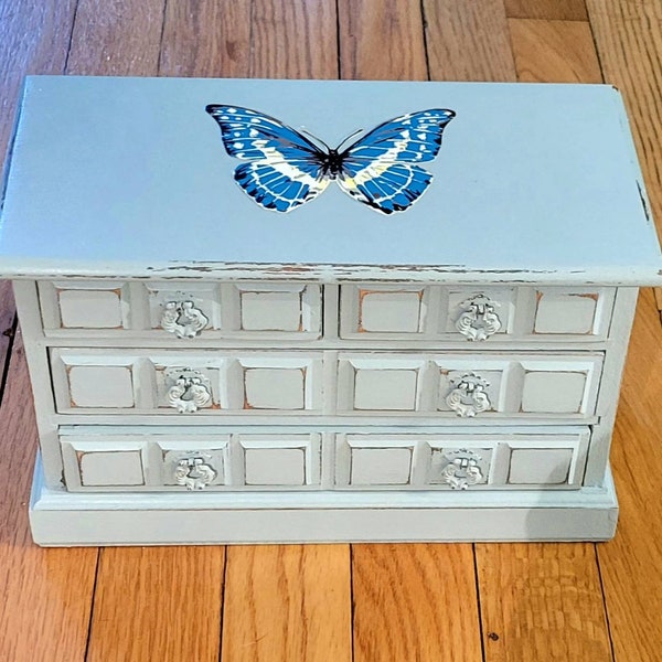 Butterfly Blues, Jewelry Box