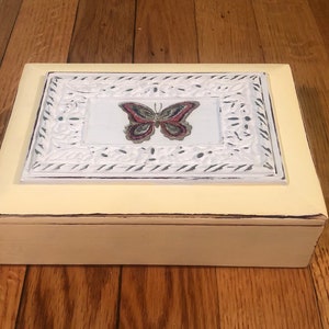 Butterfly Yellow, Jewelry Box