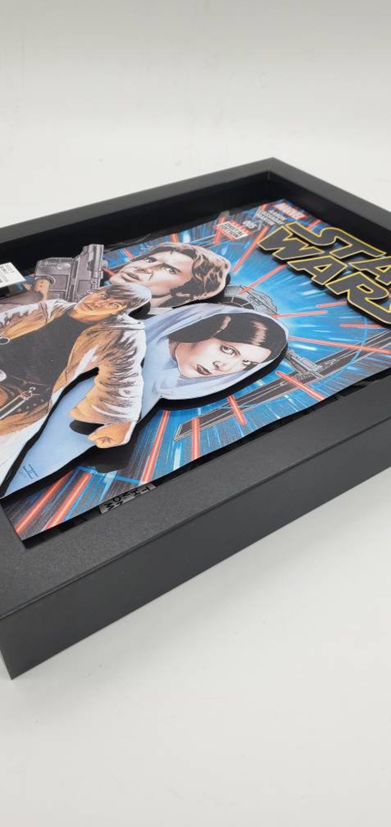 Star Wars Comic Book Variant Shadow Box Pop Out 3D Art | Etsy