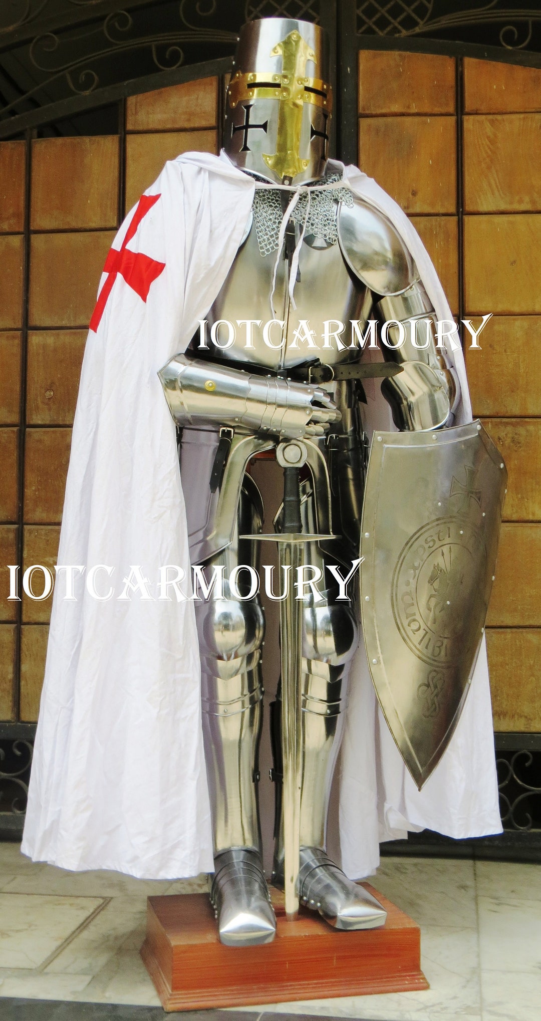 homemade adult knight costume