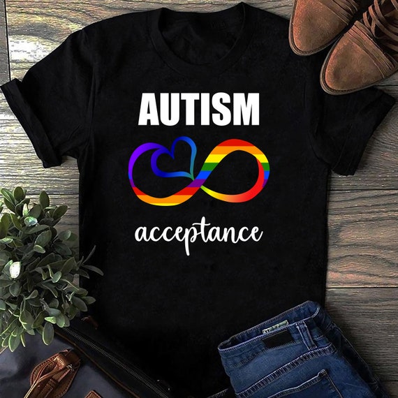 Autism Acceptance Shirt Autism Awareness Month Shirt Autism | Etsy