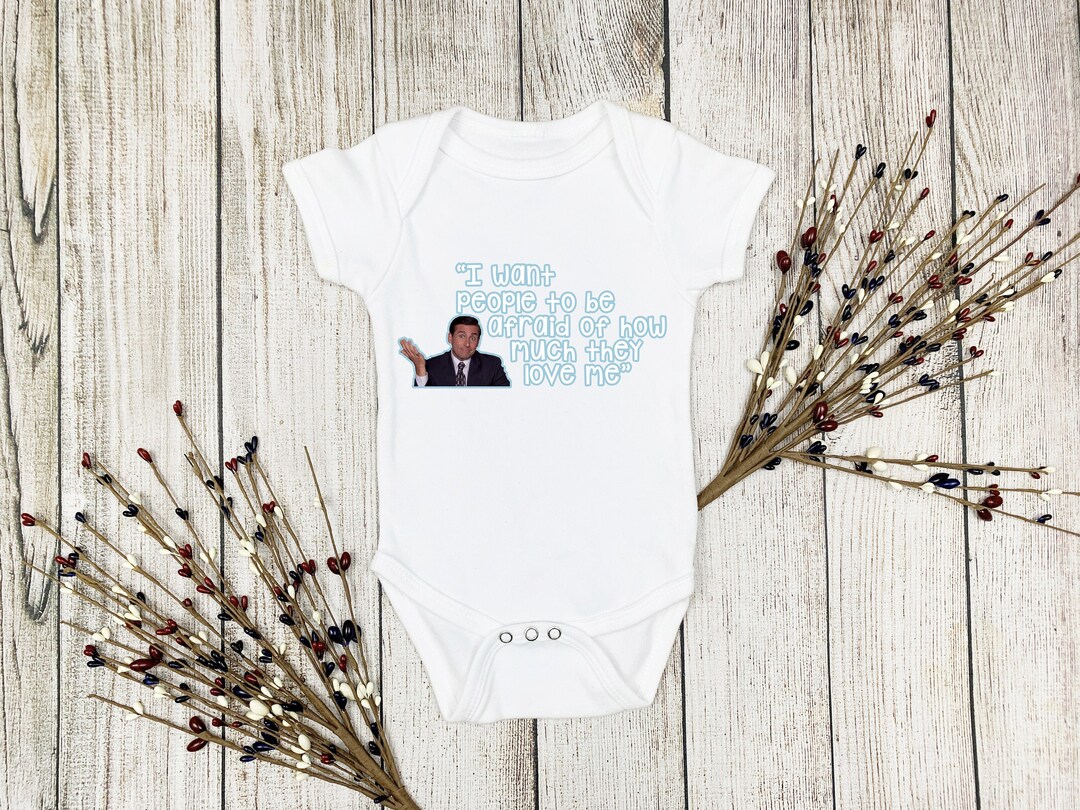 The Office Baby Onesie® Funny Baby Onesie® Michael Scott, the Office