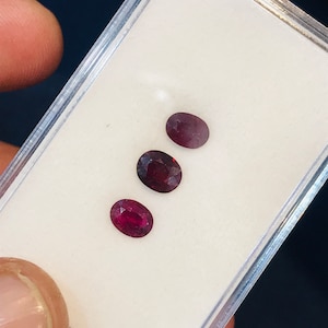 Natural Heated Ruby oval For Jewellery Of Gemstone For Her Anniversary Gift Of Ruby Gemstone