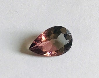 Lot 133. Natural bio colour Tourmaline cut pear 9*6*3 mm