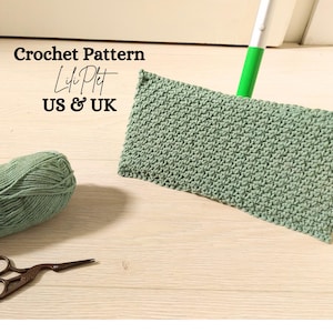 Reusable Swiffer Cover CROCHET PATTERN Easy/Mop Cover Pattern/Worsted Yarn/Wet Dry Mop Pad Pattern/Instant Download