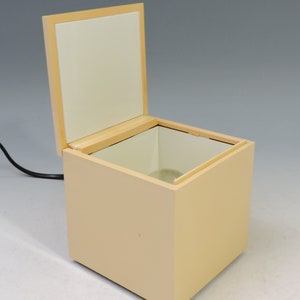 Original 70er Cuboluce CINI & NILS Design Lampe Bettoni und Melocchi / OPI Milano Italien