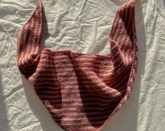 Crochet Triangle Scarf PDF Pattern (Kåre Scarf)
