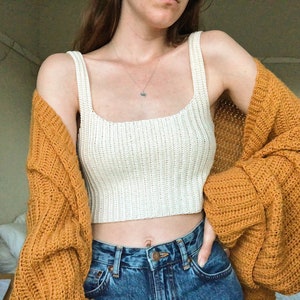 The Elide Crop Top Crochet PDF Pattern image 4