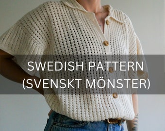 Jebel-Skjortan *SWEDISH PDF PATTERN* (svenskt mönster!)