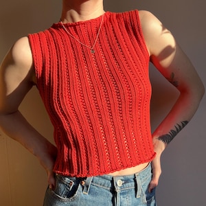 Crochet Top mit Stehkragen PDF Muster (Mallory Mock Neck)
