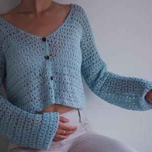 The Sarai Cardigan *Crochet PDF pattern*