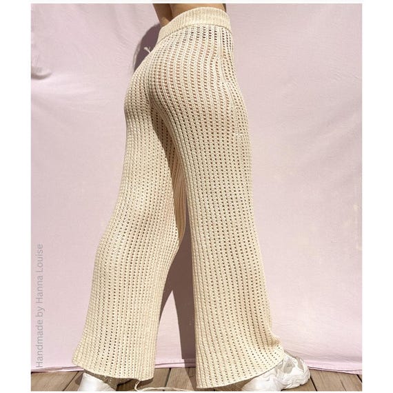 andpal crochet lace pants アイボリー 80 新品完売品 25SS】&PAL(アンドパル)レースパンツ アイボリー(80/90/100/110