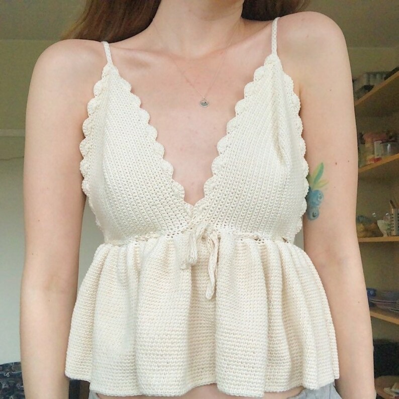 The Nina Top Crochet PATTERN Etsy