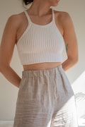 Crochet Tank Top PDF Pattern (Roza Top)