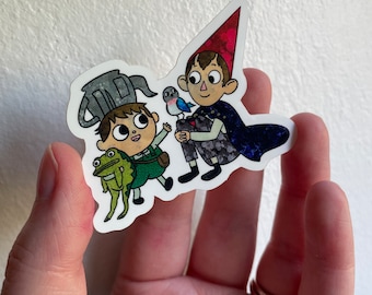 オーバー・ザ・ガーデン ウォール ハンドスタンプアートプリント