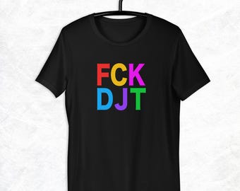 Maglietta anti-Trump FDT, maglietta della sinistra radicale, abbigliamento di resistenza