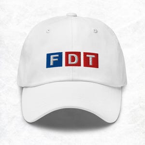 FDT Anti Trump Hat, F*ck Trump Embroidered Dad Hat, Trump Sucks USA Baseball Cap, Resist Donald Trump Merch, Democrat Protest Hat