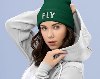 Berretto ricamato Fly Eagles: cappello invernale della squadra di football di Philadelphia