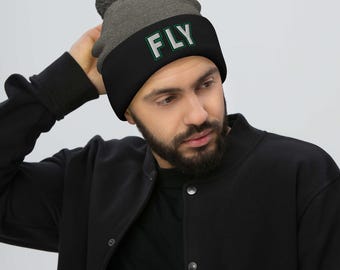 Berretto ricamato Fly Eagles: abbigliamento per tifosi del Philadelphia Football