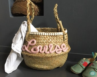Panier Prenom Etsy