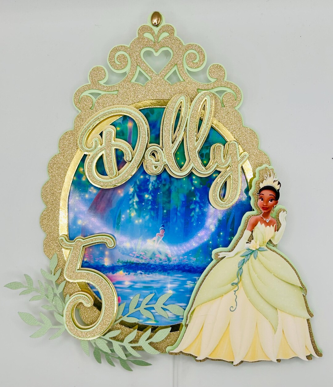 Princess Tiana Cake Topper . the Princess and the Frog Cake Topper ...