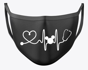 Face Mask For Nurse Etsy
