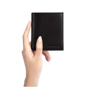 Mini geldbörse, Leder Geldbörse für Damen Herren, Geschenke für Frauen, Geschenke für Herrn, Damenbörse, Mini Leder Brieftasche