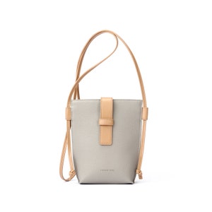 Crossbody bag | Shoulder bag | Mobile phone shoulder bag | Shoulder bag | Phone case | Mobile phone chain with pocket | Phone case | Clutch | Grey