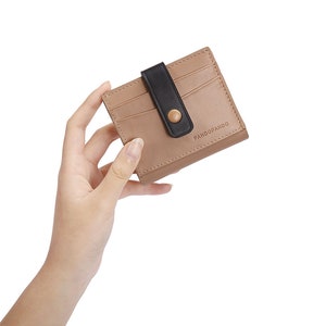 Geschenke für Männer&Frauen/ Leder Geldbörse/ Mini Geldbörse/ Geschenke für Frauen/ Geschenke für Herrn/ Mini Leder Brieftasche