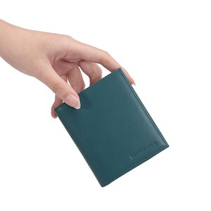 Purse in pelle per donne uomini, regali per le donne, regali per il signor, Scambio di donne, Titolare di monete di carte, Mini Portafoglio in pelle