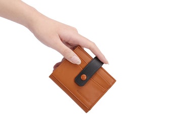 Gifts for Men&Women/ Leather Purse/ Mini Purse/ Gifts for Women/ Gifts for Mr/ Mini Leather Wallet