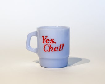 Yes Chef The Bear Mug Stackable Retro Mug