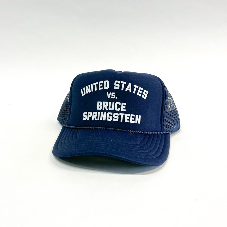 United States vs. Bruce Springsteen Trucker Hat navy/white