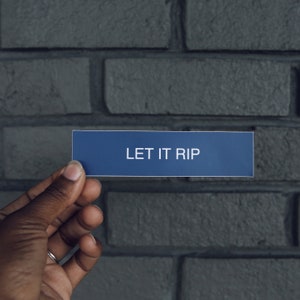 Let It Rip The Bear Sticker