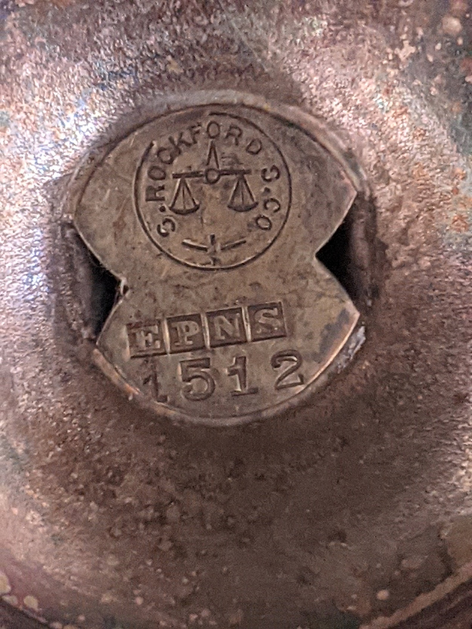 S. Rockford & Co EPNS 1512 Silver Plate Pitcher Etsy