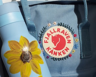 kanken backpack aesthetic