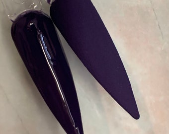 Eggplant Dip Powder, Dip powder nails, nail dip, nail dip powder, gift for her, gift for nail enthusiast, dip for nails, nail dipping powder