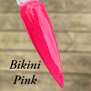 Bikini Pink Dip Powder, dip powder for nails, nail dip powder, nail dip, dip powders, dip nail powder, gift for her, nails, Valentine&#39;s Day
