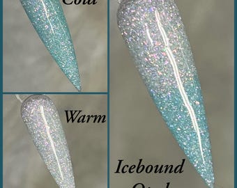 Icebound Opal Dip Powder, dip powder for nail, nail dip powder, nail dip, dip nail, dip powder, dip nail powder, acrylic, nails, thermal dip