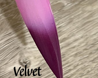 Velvet Orchid Dip Powder, dip powder for nails, nail dip powder, nail dip, dip nail, dip powders, dip nail powder, acrylic, nails, thermals